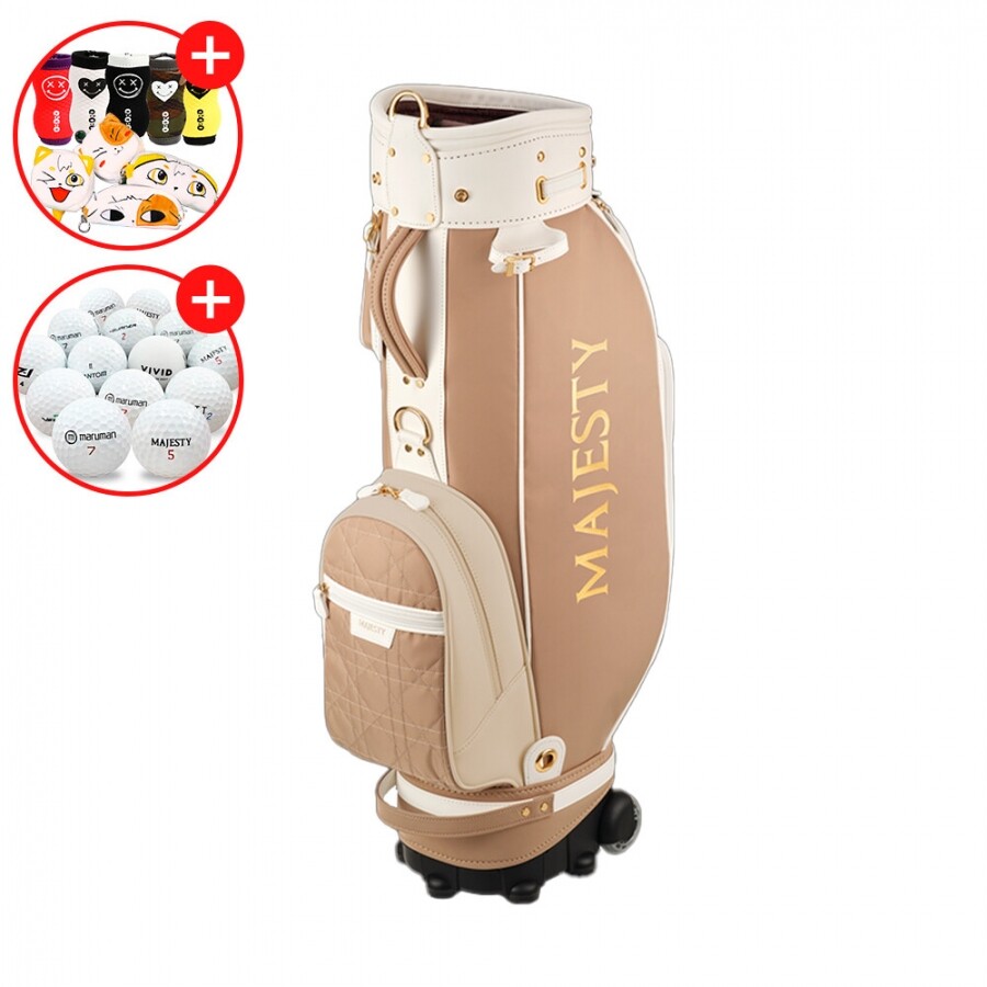 증정A 마제스티코리아정품 마제스티 P62 여성 플래그쉽 캐디백 GF