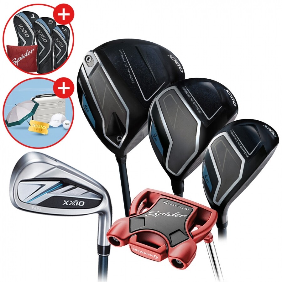 [던롭스포츠코리아] 젝시오14 남성용 풀세트 (D+W+U+IR+PT) GF