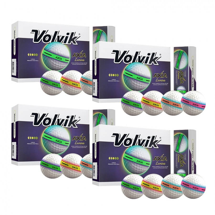 [볼빅정품] 로고볼 무료인쇄10-1 2026 엑시아(AXIA) 루미나 4개 세트 GF