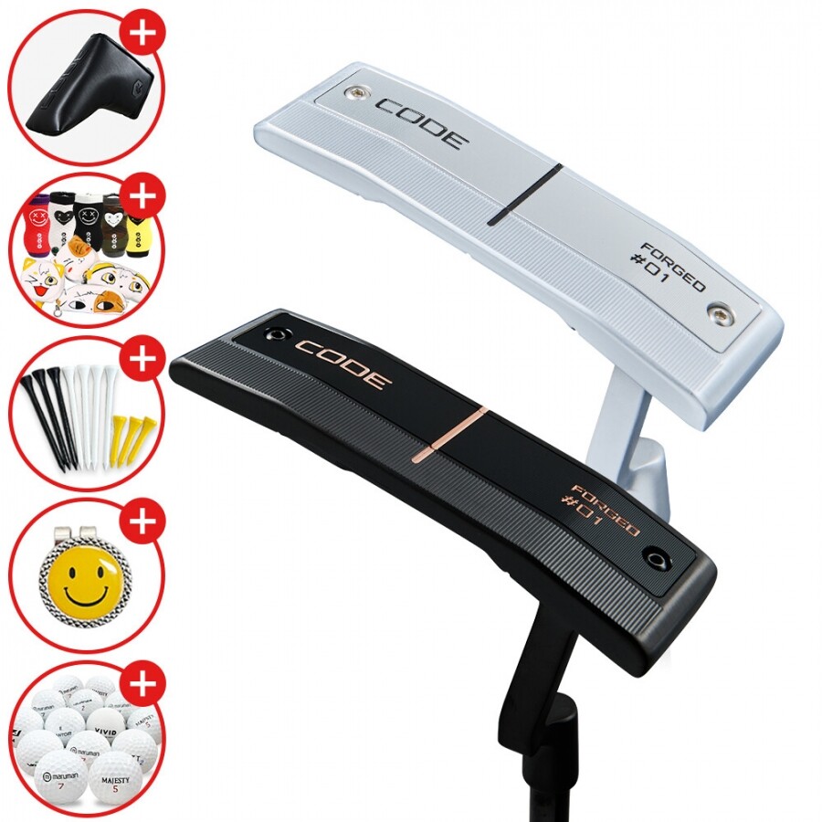 증정A 예스골프정품 26년 CODE-VII (CODE-7) #01번 플럼버넥 퍼터 GF