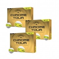 [한국캘러웨이정품] 26년 크롬 투어 360 트리플트랙 골프공 (12구 4피스) GF 3개 세트 GF