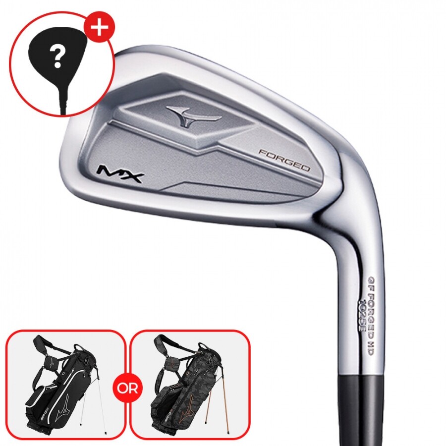★설맞이특가★[스탠드백 증정] [한국미즈노정품] 2026년 신형 MX 포지드 남성 스틸 7개 아이언세트 GF