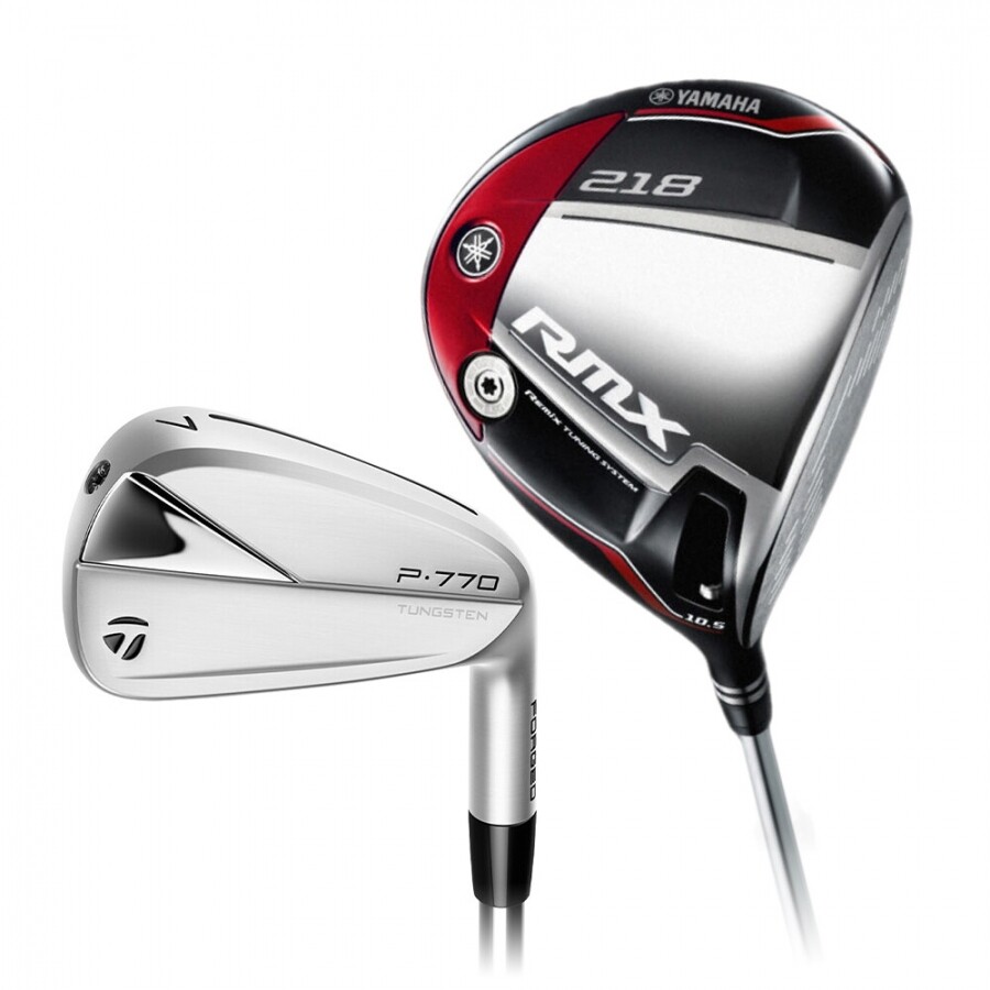 [A급리퍼브] 테일러메이드코리아 23년 P770 남성아이언세트 + 야마하 RMX 218 드라이버