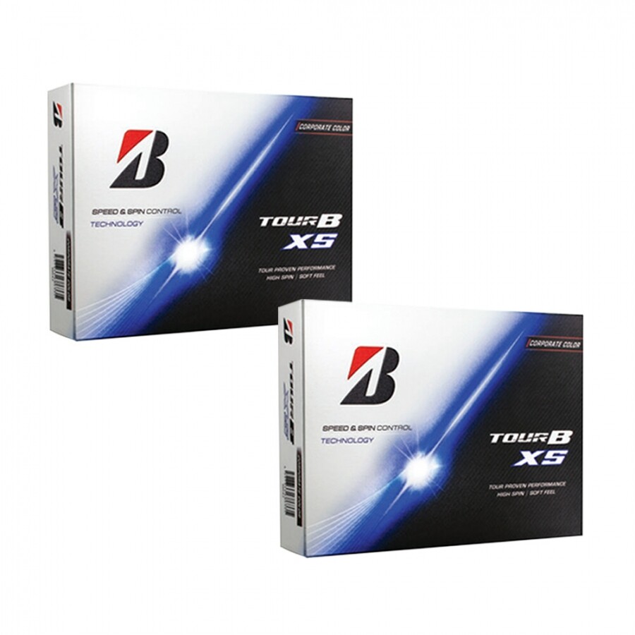 [석교상사 정품] 브릿지스톤 26년 TOUR B XS 코퍼레이트 에디션(CORPORATE EDITION) 골프공 화이트 2개 세트 GF
