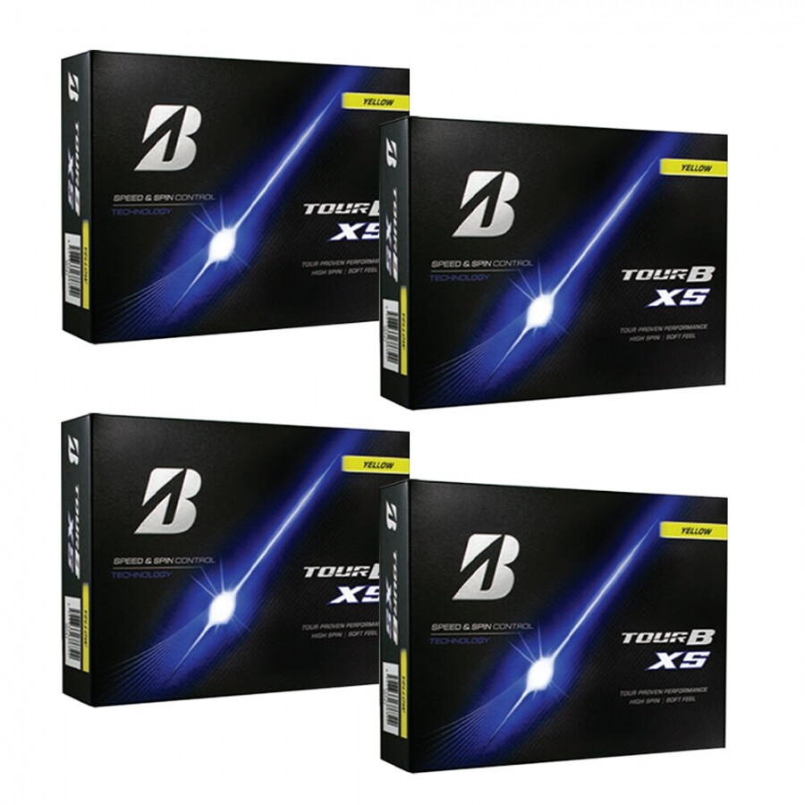 [석교상사 정품] 브릿지스톤 26년 TOUR B XS 골프공 옐로우 4개 세트 GF