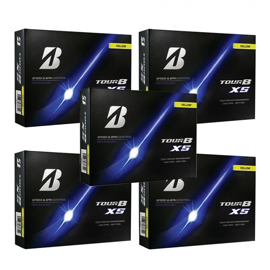[석교상사 정품] 브릿지스톤 26년 TOUR B XS 골프공 옐로우 5개 세트 GF