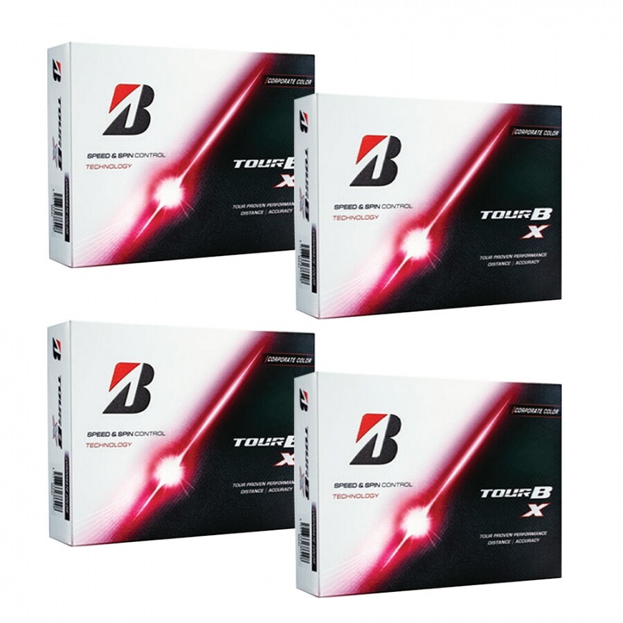 [석교상사 정품] 브릿지스톤 26년 TOUR B X 코퍼레이트 에디션(CORPORATE EDITION) 골프공 화이트 4개 세트 GF