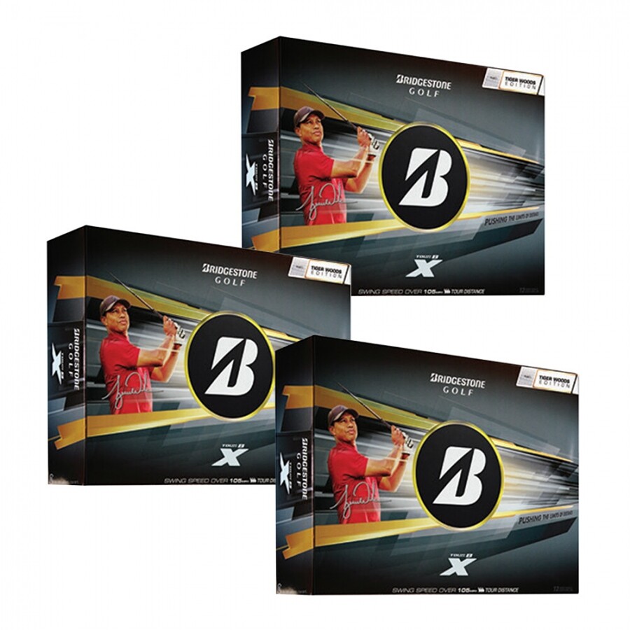 [석교상사 정품] 브릿지스톤 26년 TOUR B X 타이거 에디션(TIGER EDITION) 골프공 화이트  3개 세트 GF