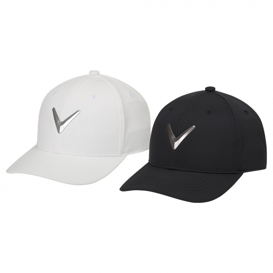 한국캘러웨이골프 26년 캘러웨이 쉐브 메탈 (CHEV METAL) 남성용 골프모자 GF