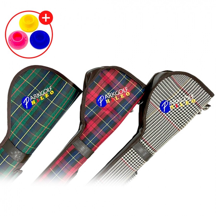 증정 [필레오정품] 파크골프 클럽가방 체크 GF