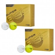 한국프로기아골프 피알지알 26년 슈퍼에그 고반발 볼 (12구 2피스)  2개 세트 GF