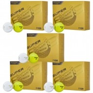 한국프로기아골프 피알지알 26년 슈퍼에그 고반발 볼 (12구 2피스) 5개 세트 GF