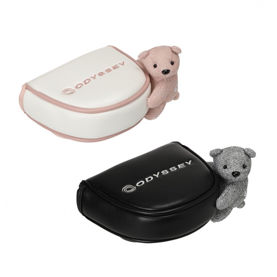 한국캘러웨이골프 26년 캘러웨이 베어 (Bear) 말렛 퍼터 헤드커버 GF