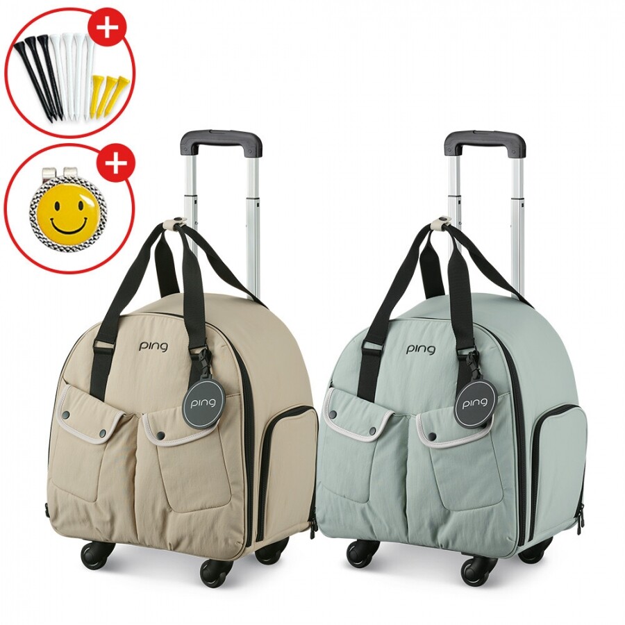 증정[삼양인터내셔날 정품] 핑 2026 W 롤링 RS 여성용 보스턴백 GF