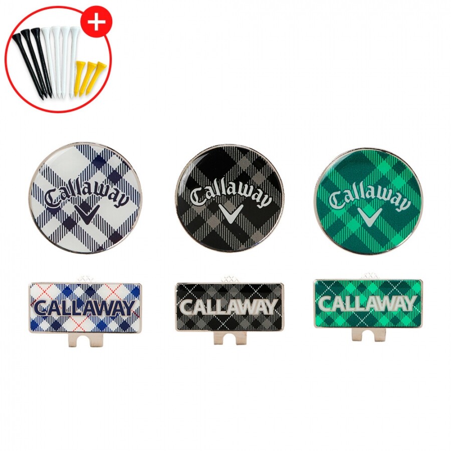 증정 한국캘러웨이골프 26년 캘러웨이 캐주얼 (CASUAL) 볼마커 GF