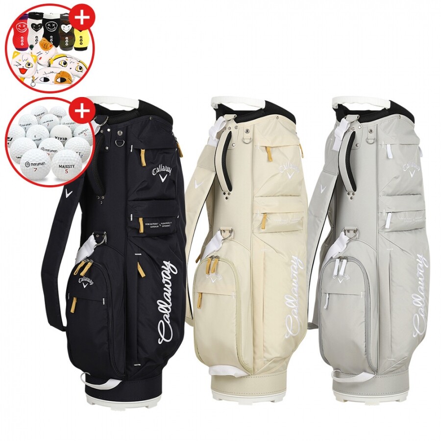 증정A 한국캘러웨이골프 26년 캘러웨이 어드벤스 (ADVANCE) 캐디백 GF