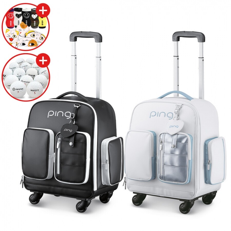 증정A[삼양인터내셔날 정품] 핑 2026 W 롤링 WZ 여성용 보스턴백 GF