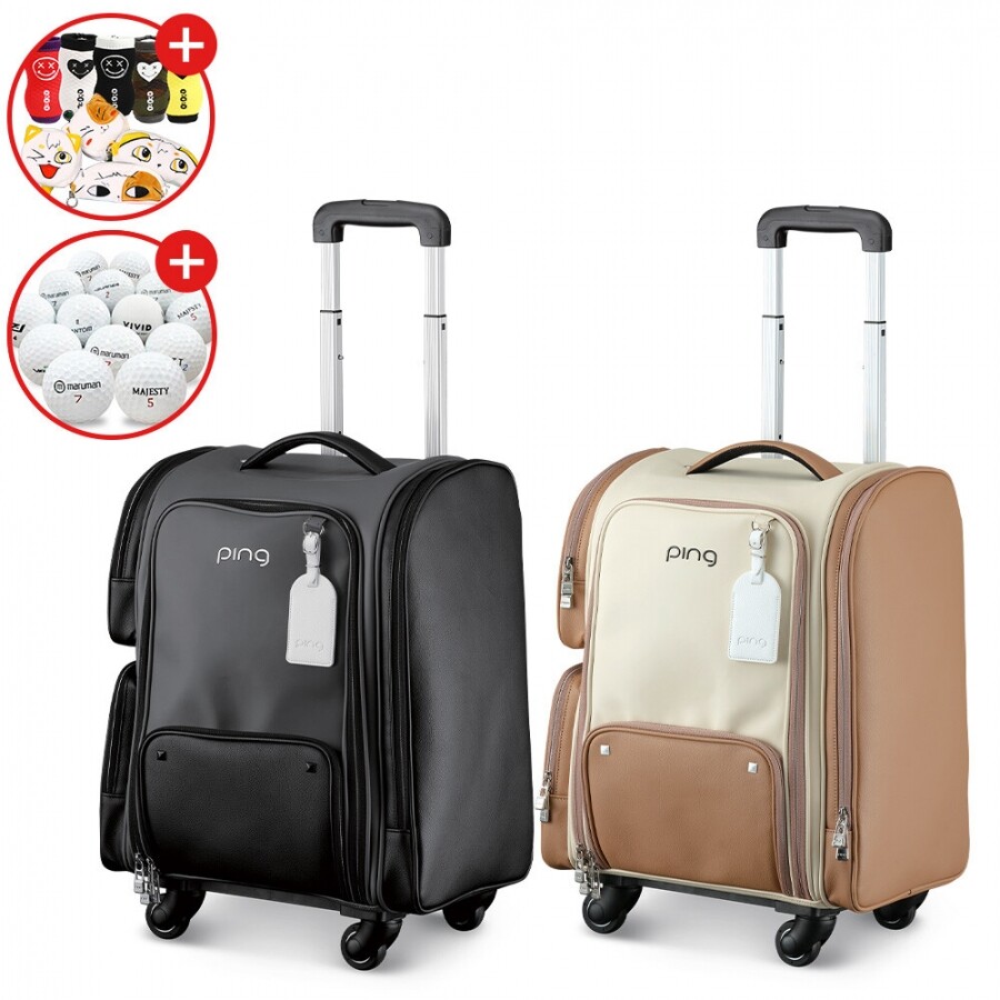 증정A[삼양인터내셔날 정품] 핑 2026 W 롤링 EV 여성용 보스턴백 GF