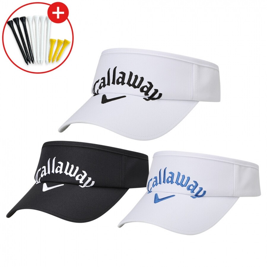 증정 한국캘러웨이골프 26년 캘러웨이 비기 (Biggie) 남성용 바이저 GF