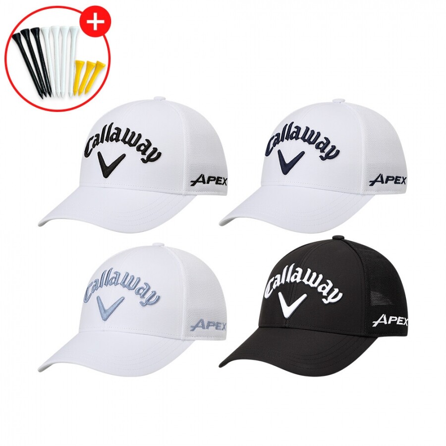 증정 한국캘러웨이골프 26년 캘러웨이 투어 라이트 메쉬 (Tour Lite Mesh) 남성용 볼캡 GF
