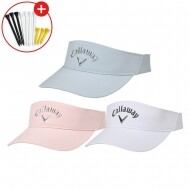 증정 한국캘러웨이골프 26년 캘러웨이 리퀴드 메탈 (Liquid Metal) 여성용 바이저 GF