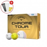 증정 [한국캘러웨이정품] 26년 크롬 투어 트리플트랙 골프공 (12구 4피스) GF
