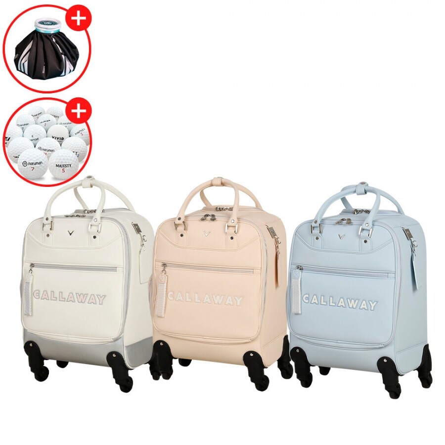 증정A [한국캘러웨이정품] 26년 캘러웨이 우먼스 블리스 2.0 (WMS BLISS 2.0) 바퀴형 보스턴백 GF