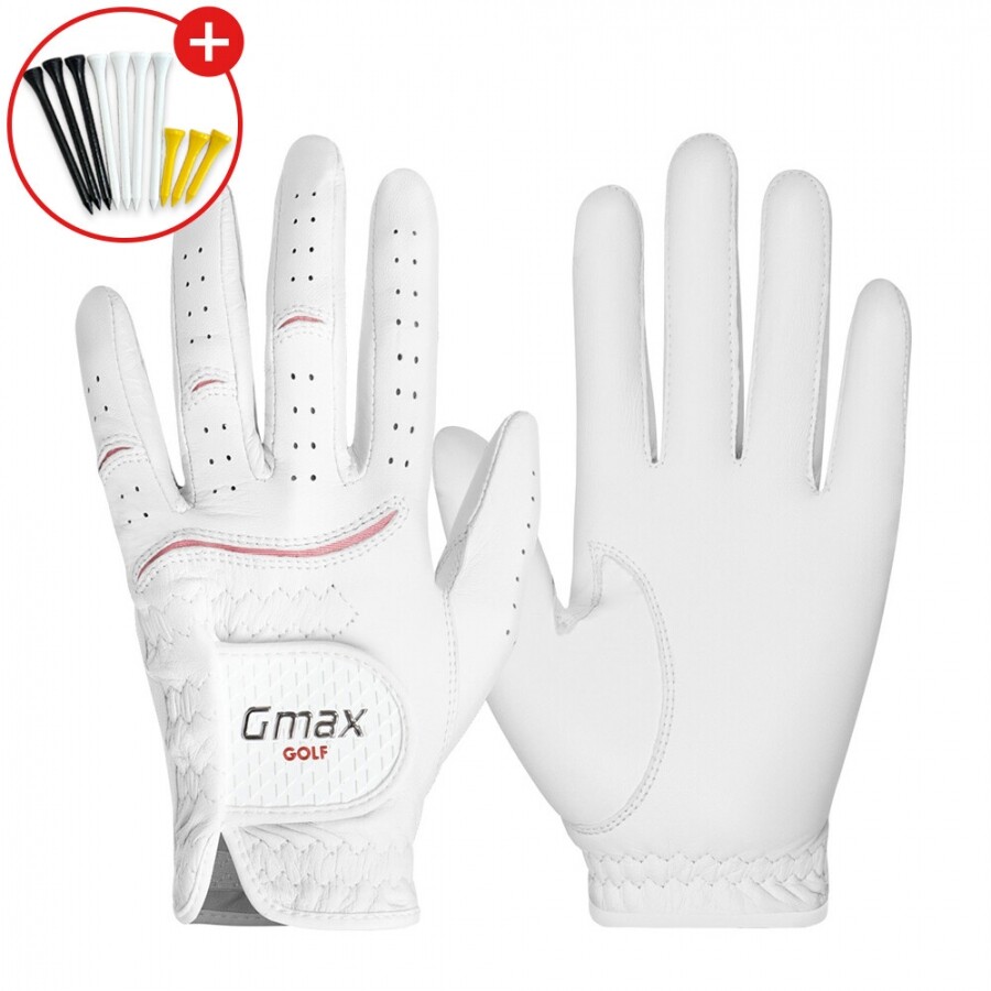 증정[범양글러브정품]지맥스 양피 골프장갑 여성용 장갑 양손 GF