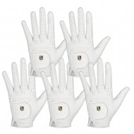 [범양글러브정품]스카치 천연양피 골프장갑 남성용 왼손 5장 세트 GF