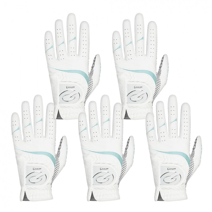 [범양글러브정품]지맥스 스파이더 골프장갑 여성용 왼손 5장 세트 GF