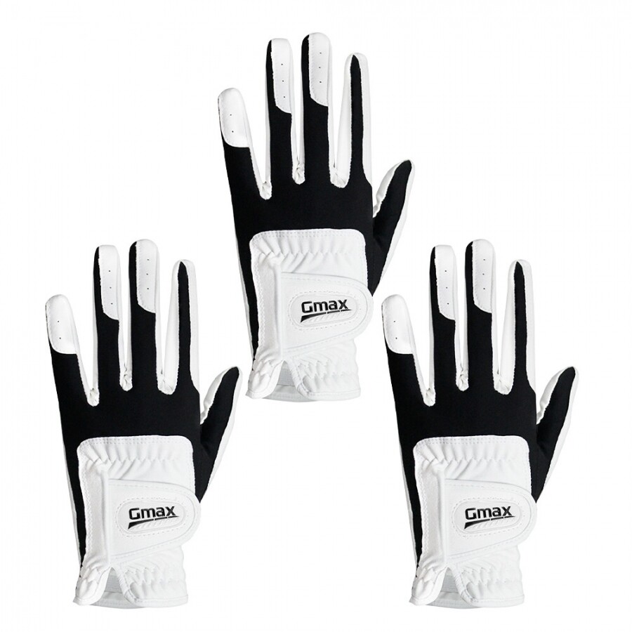 [범양글러브정품]지맥스 뉴 기능성 골프장갑 남,여 주니어 양손 3장 세트 GF