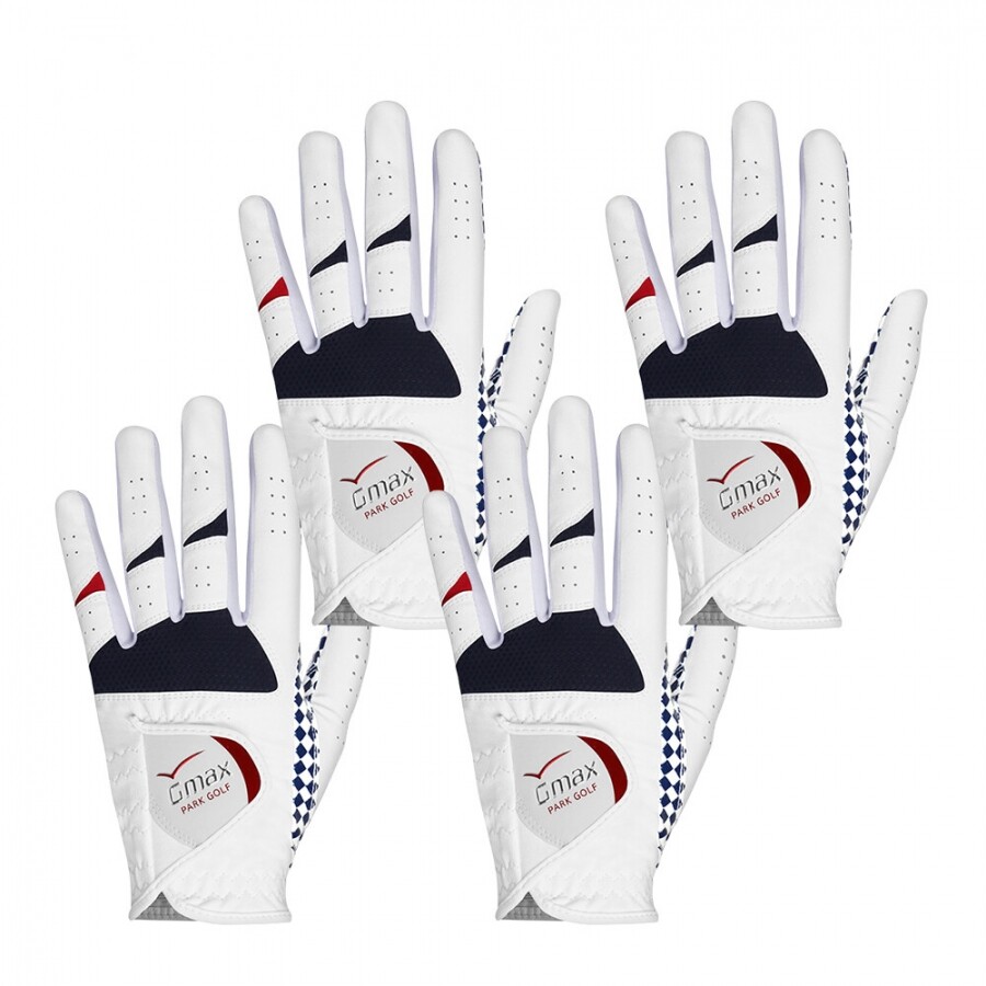 [범양글러브정품]지맥스 파크골프 플러스 장갑 남성용 양손 4장 세트 GF