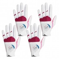 [범양글러브정품]지맥스 파크골프 플러스 장갑 여성용 양손 4장 세트 GF