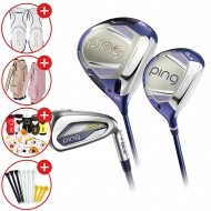 증정[삼양인터내셔날 정품] 핑 26년 GLE 4 여성용 조합풀세트(DR,FW,I) 캐디백증정 GF