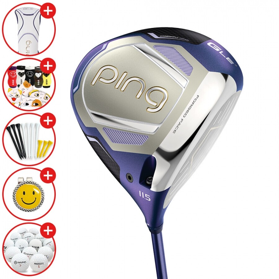 증정A[삼양인터내셔날 정품] 핑 26년 GLE 4 여성용 11.5도 드라이버 GF