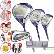 증정A[삼양인터내셔날 정품] 핑 26년 GLE 4 여성용 조합풀세트(DR,FW,U,I,P) 캐디백증정 GF