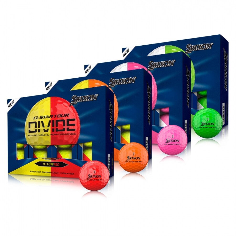 던롭코리아정품 스릭슨 Q-STAR TOUR6 DIVIDE 큐스타 투어6 디바이드 골프공 GF