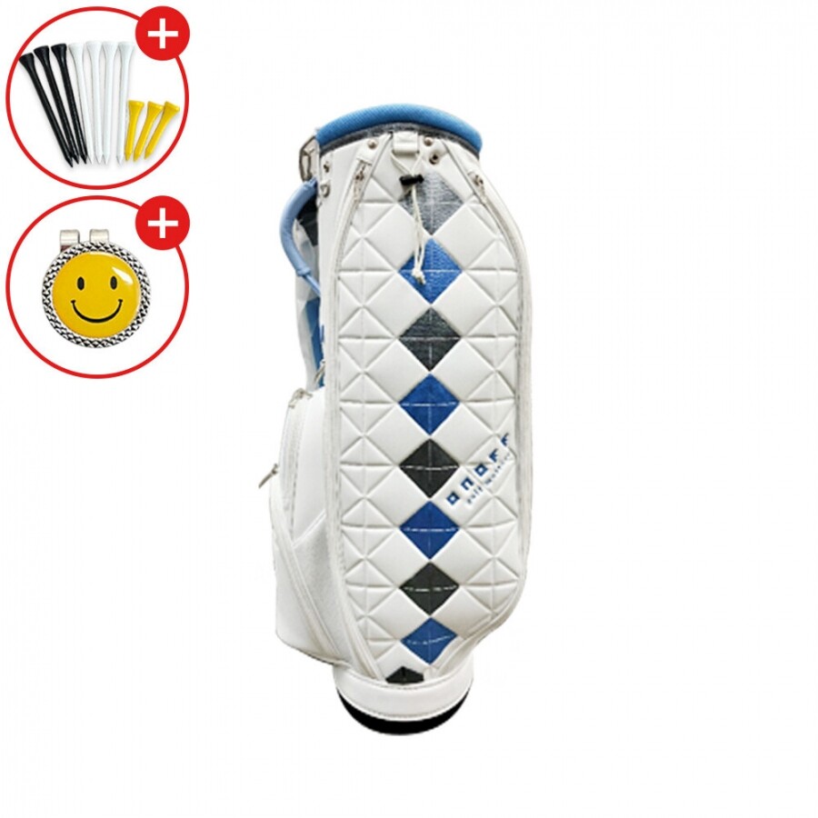 증정 마스터스정품 다이와 온오프 OB6225 스카이블루 캐디백 GF