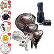 증정A [지브이투어정품] BM BLACK 남성용 골프채 풀세트 스틸 GF