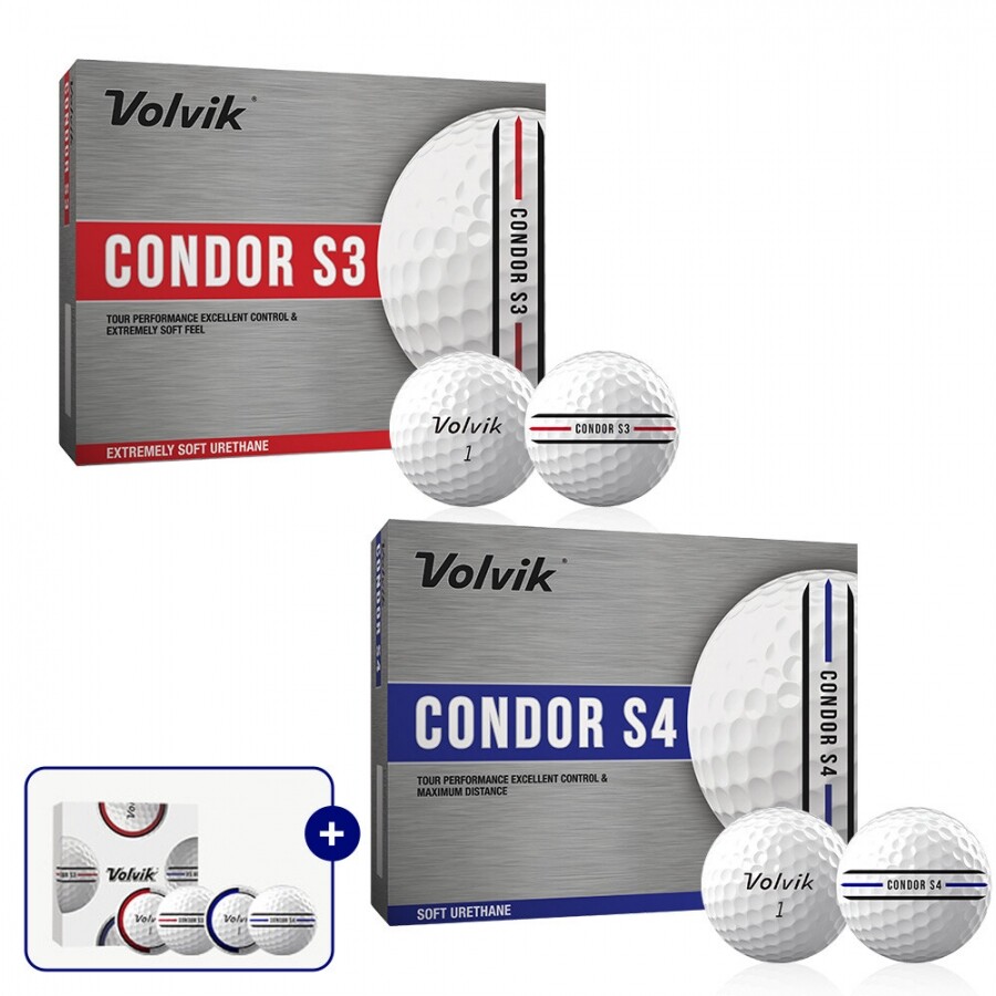 [볼빅정품]26년 NEW 콘도르 S3 S4 우레탄 3PC/4PC GF