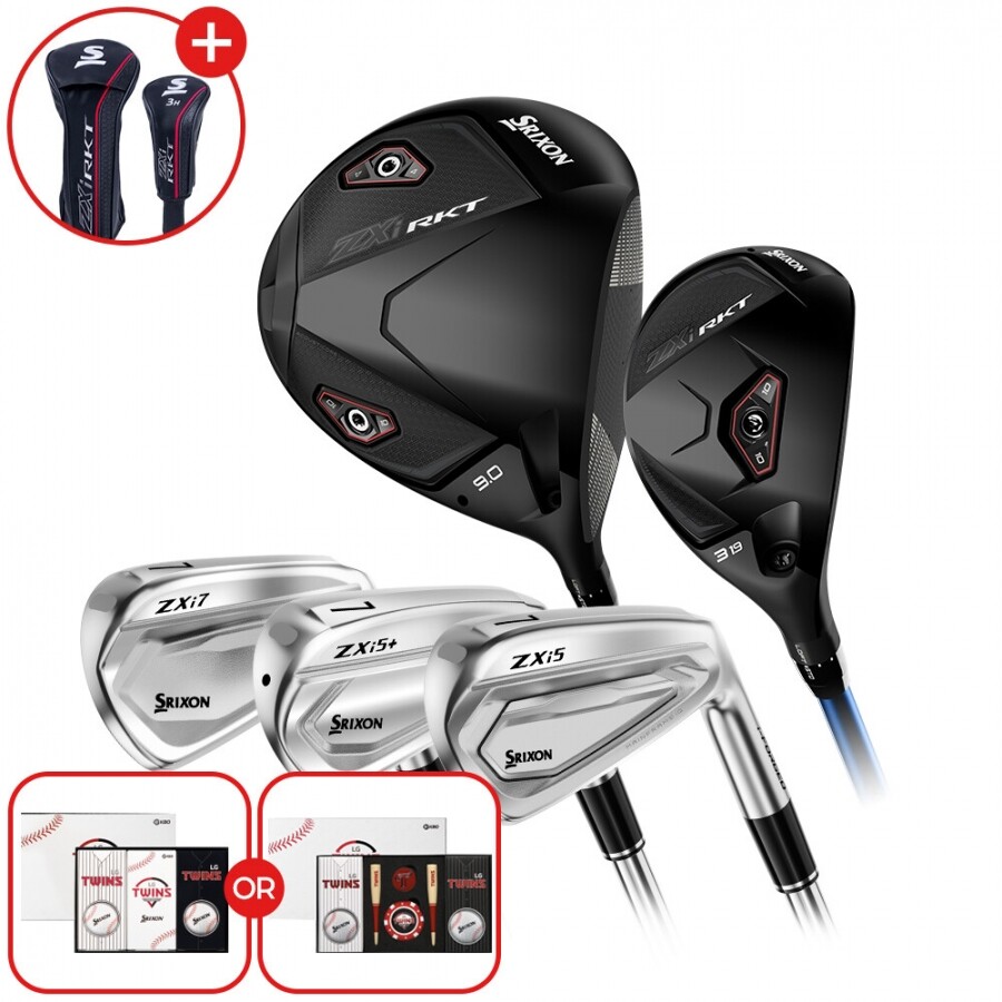 [볼 증정][던롭코리아정품] 26년 스릭슨 27ZXI-RKT 남성 풀세트(D+U+7I) GF
